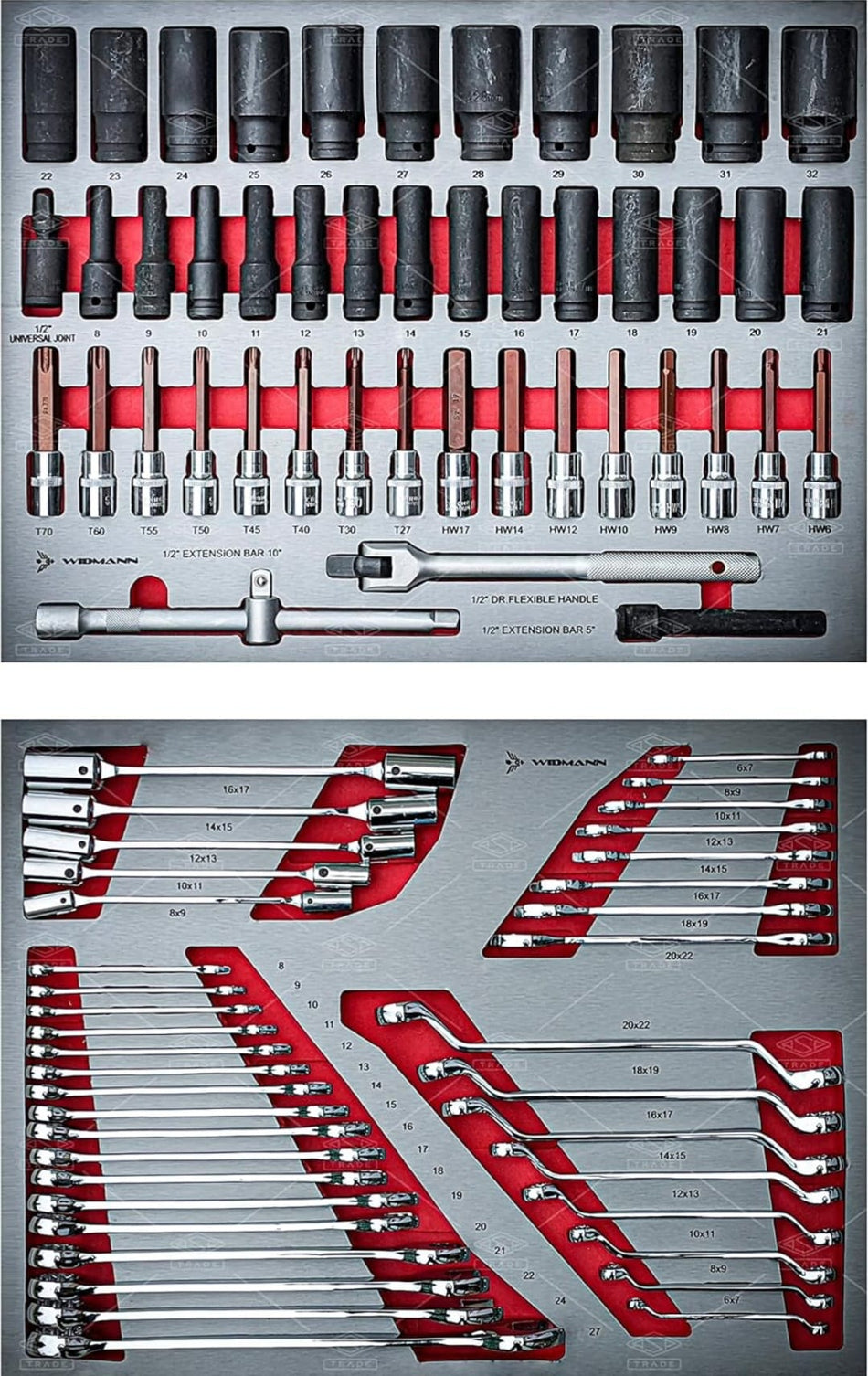 carrito de herramientas con herramientas PRO para taller, caja de herramientas, múltiples cajones (TC8-7PRO