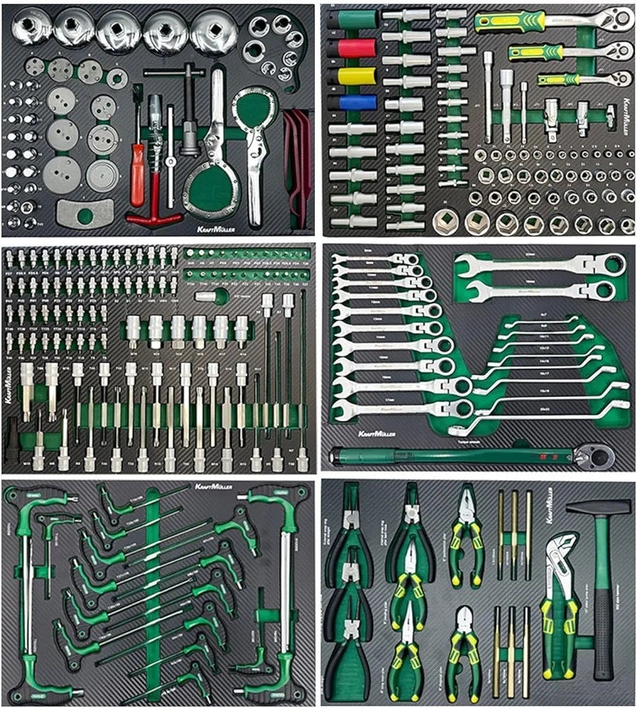 CARRO DE HERRAMIENTAS KRAFTMULLER XL [340 PIEZAS]
